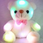 Reynolds Ave ７色に光る クマ ぬいぐるみ ＬＥＤ ベア プレゼント 熊 贈り物 に ( ラッピング)