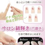 La SACHI ナノ技術が生んだ全く新しい 爪やすり ガラス製 爪磨き ネイルケア ネイルシャイナ― つめみがき つめやすり (爪)